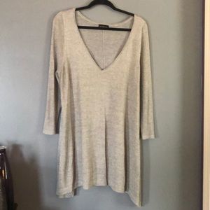 Lane Bryant 2xl grey thin sweater w/ ✨sparkle✨